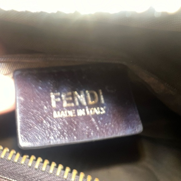 FENDI Multicolor Zucchino Coated Canvas Spalmati Forever Boston Bag - Picture 11 of 16